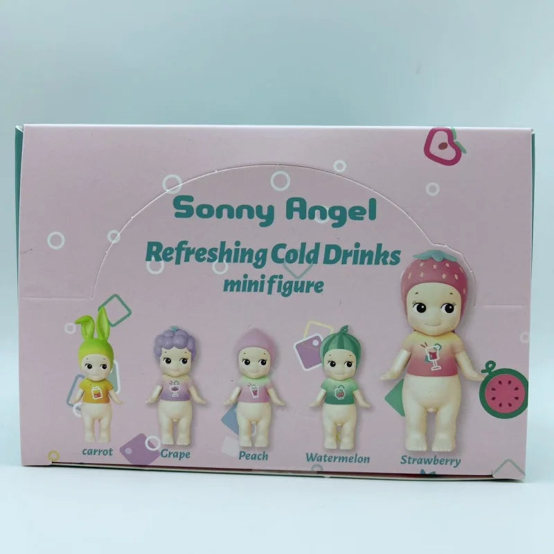 2025 Hot Dreams Sonny Angel Refreshing Cold Drinks Series 1:1 Replica Surprise Blind Box Trendy  Figurine Desktop Ornaments Gift