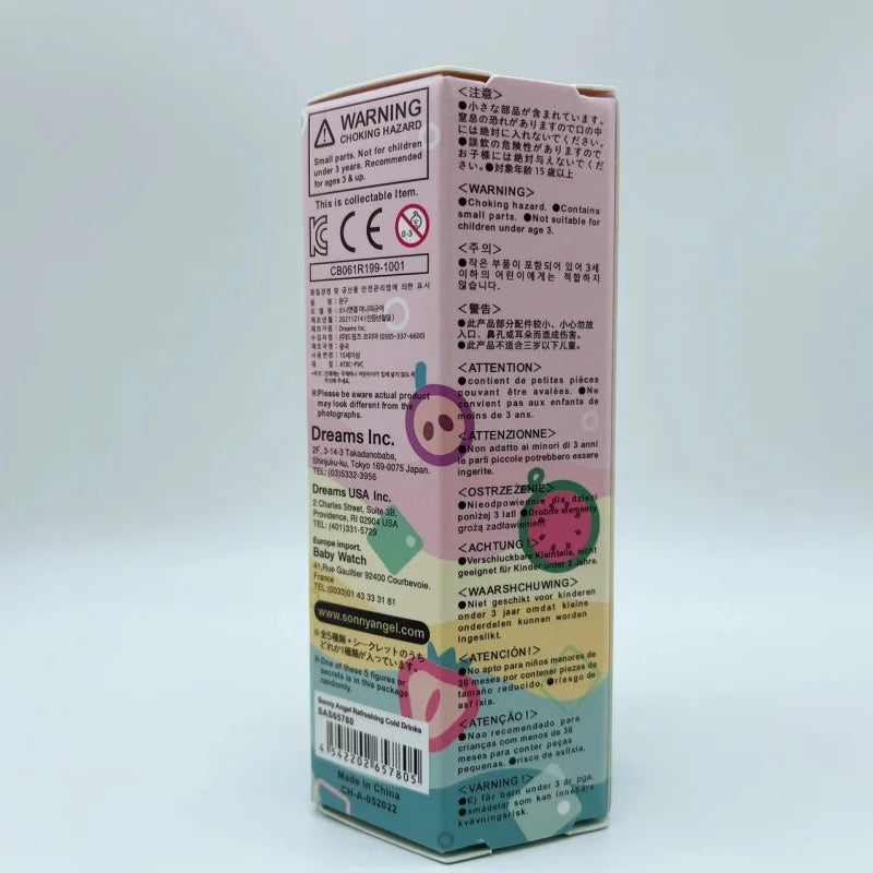 2025 Hot Dreams Sonny Angel Refreshing Cold Drinks Series 1:1 Replica Surprise Blind Box Trendy  Figurine Desktop Ornaments Gift