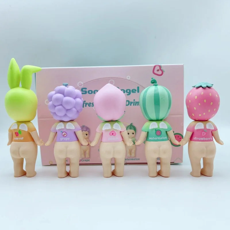 2025 Hot Dreams Sonny Angel Refreshing Cold Drinks Series 1:1 Replica Surprise Blind Box Trendy  Figurine Desktop Ornaments Gift