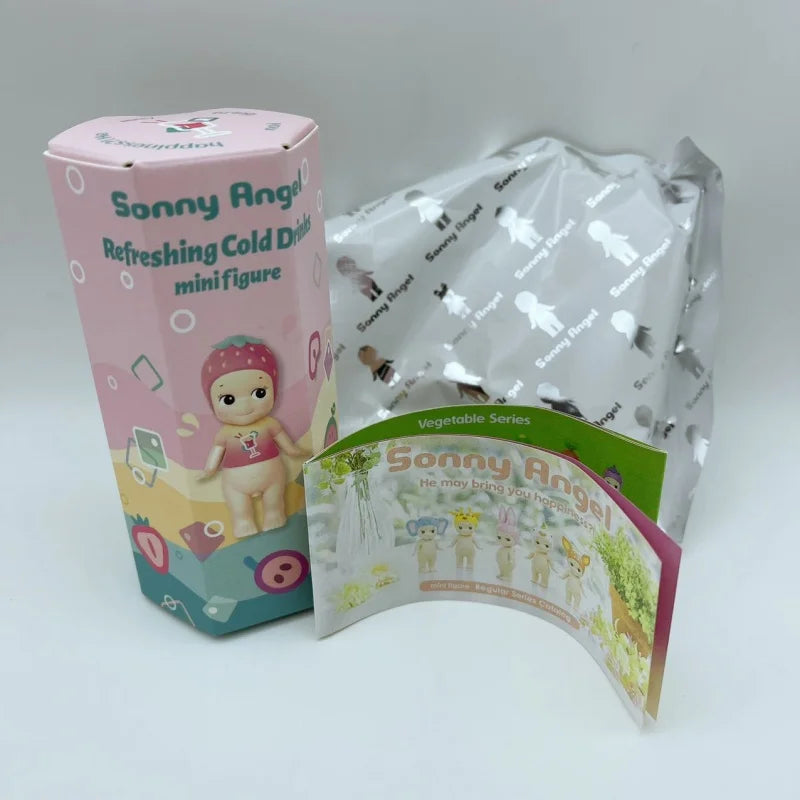 2025 Hot Dreams Sonny Angel Refreshing Cold Drinks Series 1:1 Replica Surprise Blind Box Trendy  Figurine Desktop Ornaments Gift