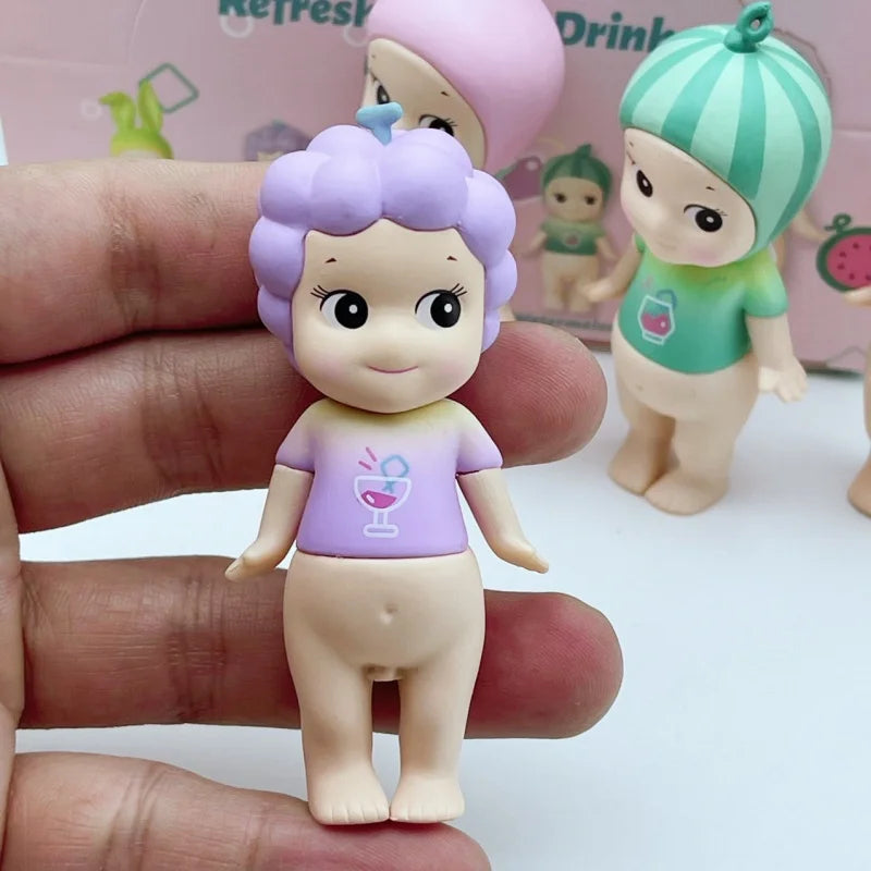 2025 Hot Dreams Sonny Angel Refreshing Cold Drinks Series 1:1 Replica Surprise Blind Box Trendy  Figurine Desktop Ornaments Gift