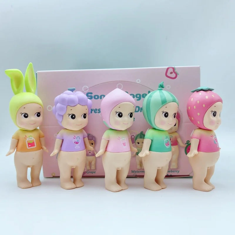 2025 Hot Dreams Sonny Angel Refreshing Cold Drinks Series 1:1 Replica Surprise Blind Box Trendy  Figurine Desktop Ornaments Gift